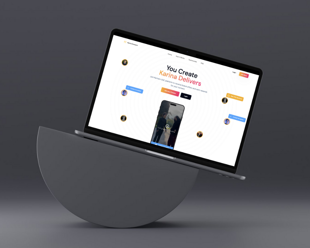 Karina Connect UGC Platform